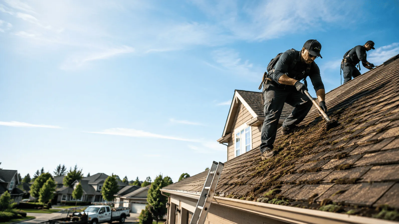 Roof Moss Removal in Cedarbluff, MS near me